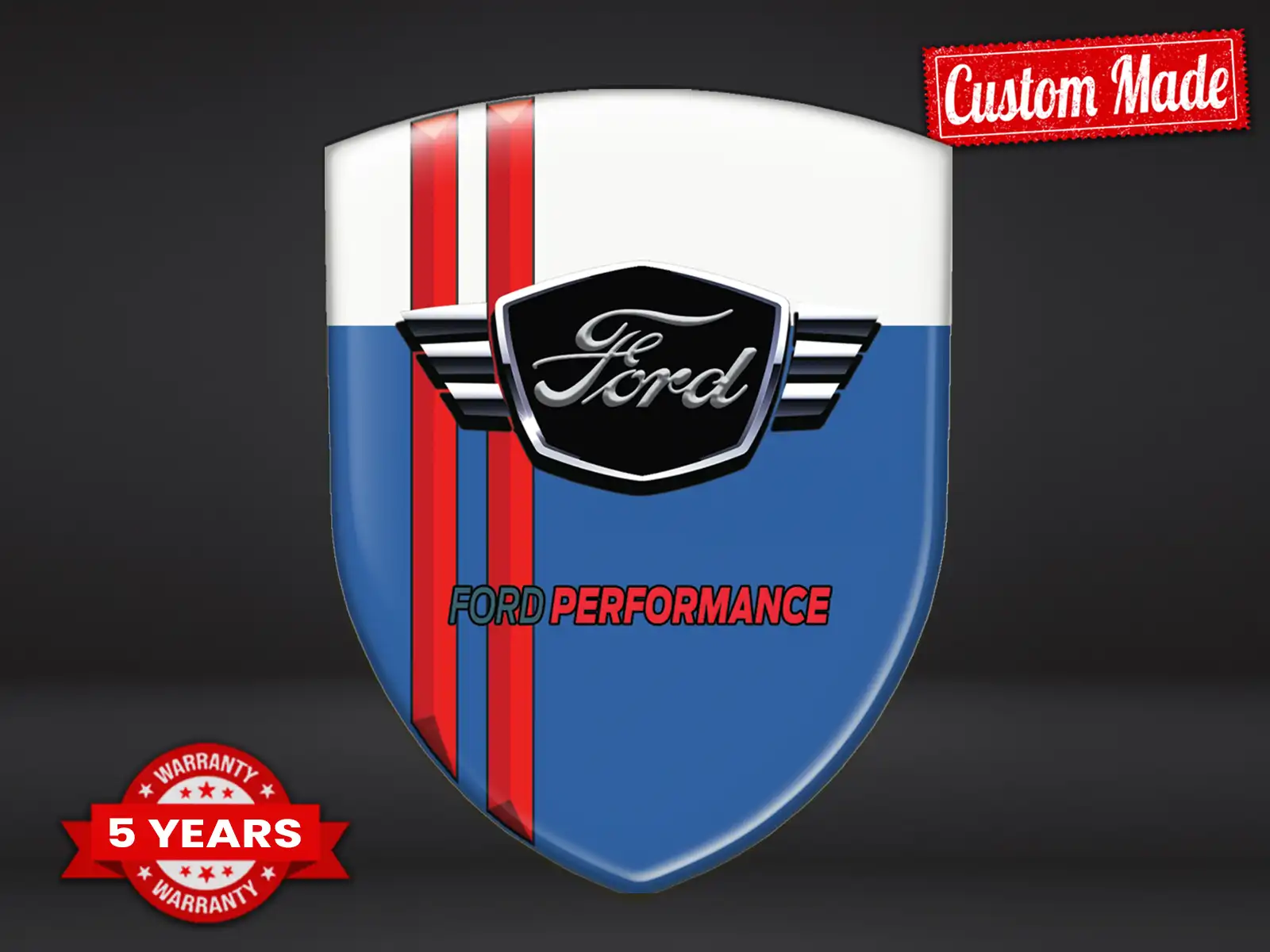 Ford Emblèmes Auto Perso Style Max Durable Pro Édition